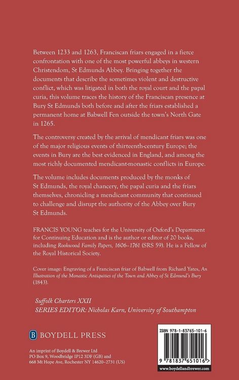Produktbild: Franciscans in Medieval Bury St Edmunds
