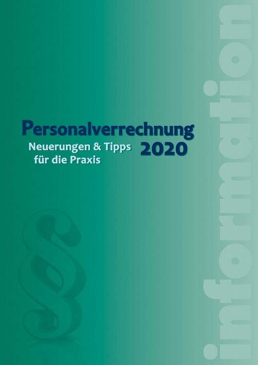 Produktbild: Personalverrechnung 2020 (Ausgabe &Ouml;sterreich)