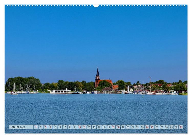 Produktbild: Fischland zwischen Ostsee und Bodden (hochwertiger Premium Wandkalender 2026 DIN A2 quer), Kunstdruck in Hochglanz
