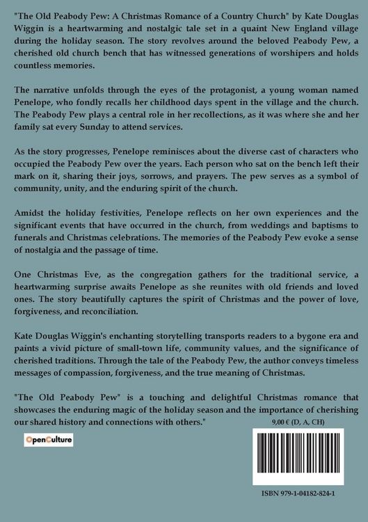 Produktbild: The Old Peabody Pew