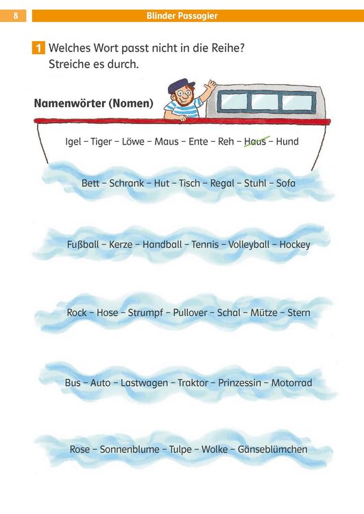 Produktbild: Die Deutsch-Helden Knobelaufgaben f&uuml;r Deutsch-Helden 1. Klasse
