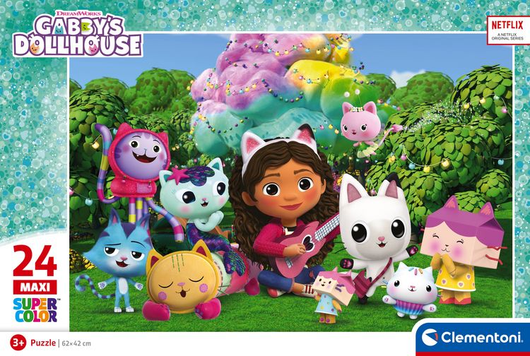 Produktbild: Puzzle Maxi GABBY'S DOLLHOUSE 24 Teile