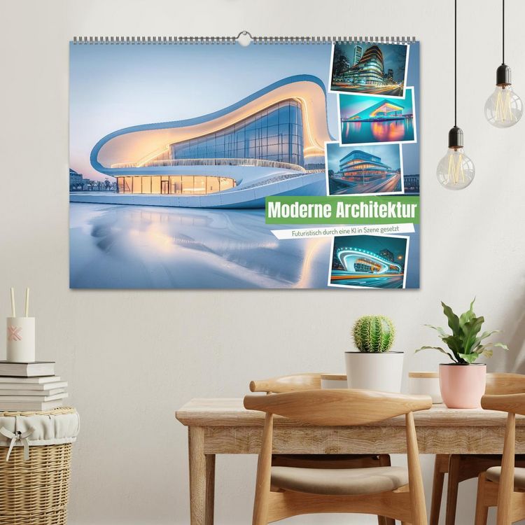 Produktbild: Moderne Architektur (Wandkalender 2026 DIN A2 quer), CALVENDO Monatskalender