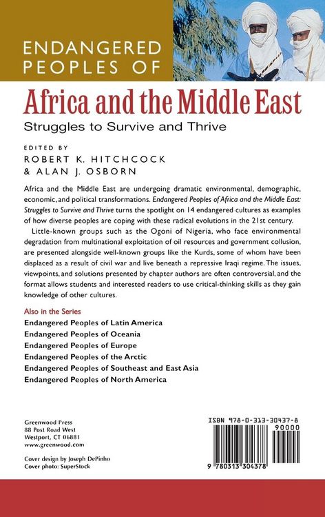 Produktbild: Endangered Peoples of Africa and the Middle East