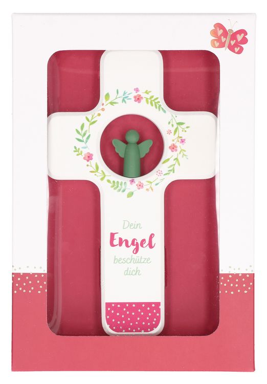 Produktbild: Kinderholzkreuz - Dein Engel besch&uuml;tze dich