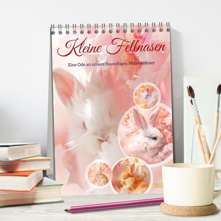 Produktbild: Kleine Fellnasen (Tischkalender 2026 DIN A5 hoch), CALVENDO Monatskalender