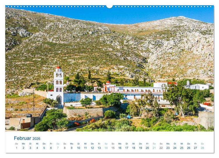 Produktbild: Kalimera Kalymnos (Wandkalender 2026 DIN A2 quer), CALVENDO Monatskalender