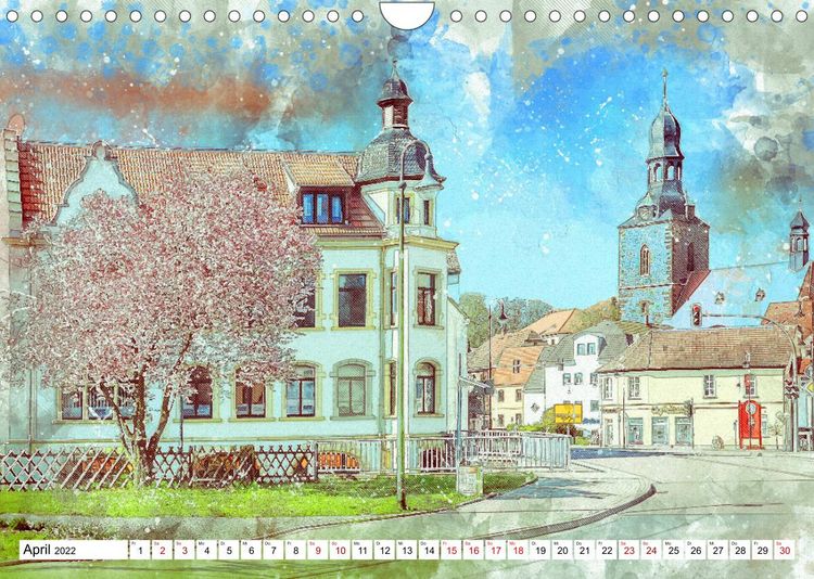 Produktbild: Hettstedt einzig ARTig (Wandkalender 2022 DIN A4 quer)