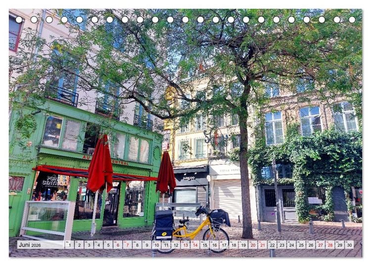 Produktbild: Lille - Charmante Metropole in Nordfrankreich (Tischkalender 2026 DIN A5 quer), CALVENDO Monatskalender