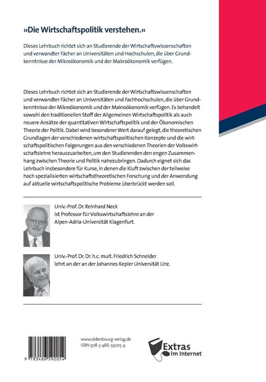 Produktbild: Wirtschaftspolitik