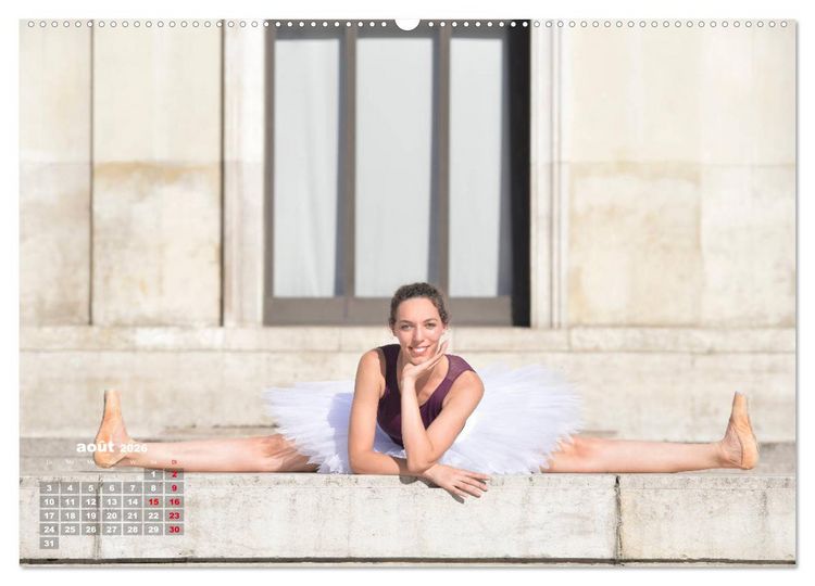 Produktbild: Des danseurs dans la ville 5 L'Oeil et le Mouvement (Calendrier mural 2026 DIN A2 vertical) calendrier de bureau