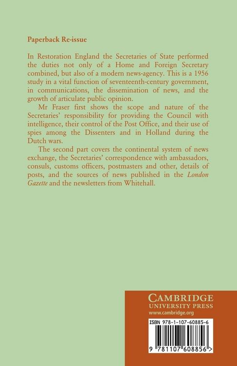 Produktbild: The Intelligence of the Secretaries of State