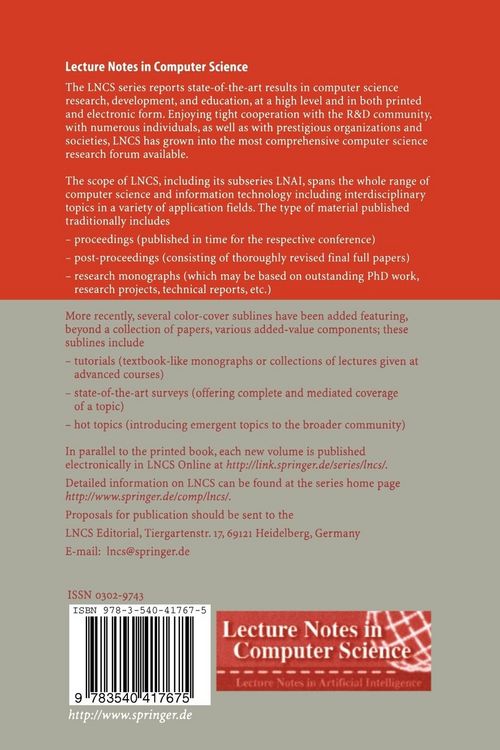 Produktbild: Advances in Pattern Recognition - ICAPR 2001
