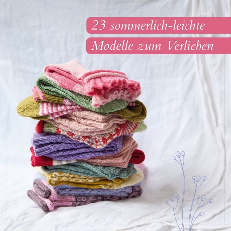 Produktbild: Romantische Socken stricken
