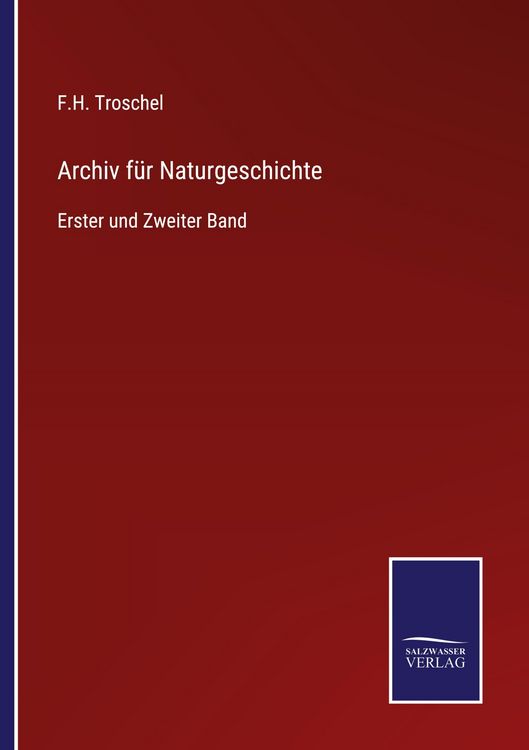 Produktbild: Archiv f&uuml;r Naturgeschichte