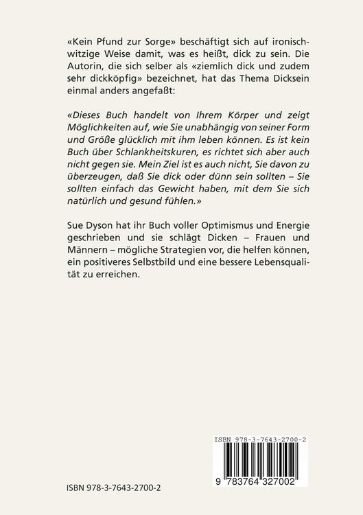 Produktbild: Kein Pfund zur Sorge
