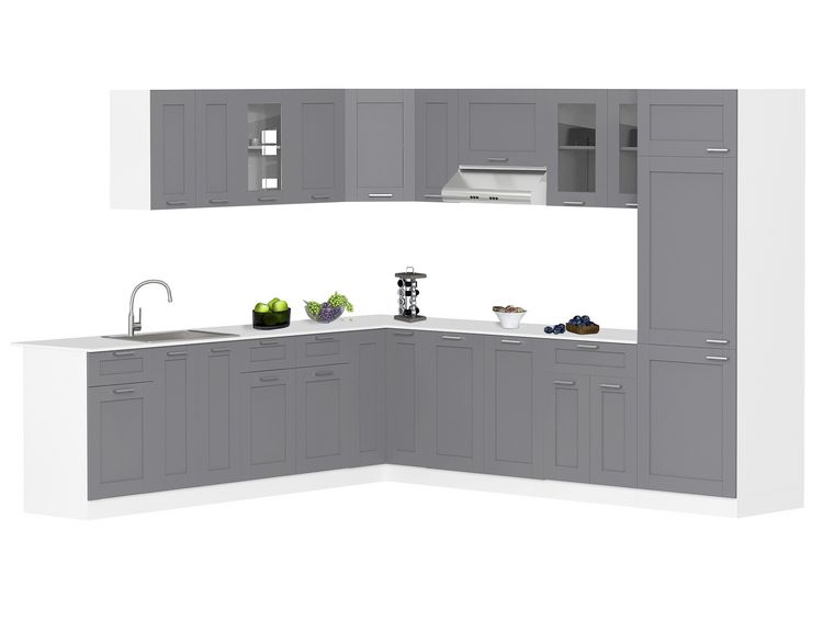 Produktbild: K&uuml;chenschrank B. 60 cm Hochschrank K&uuml;che Colura