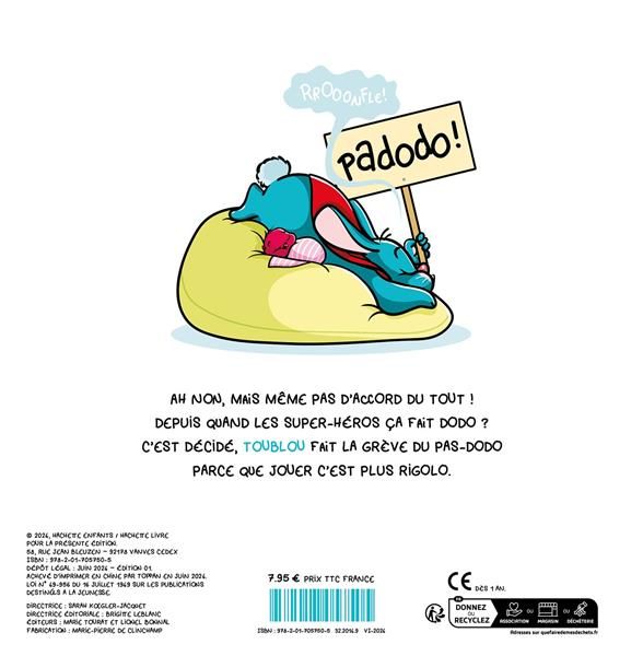 Produktbild: Toublou, le super-h&eacute;ros du padodo !