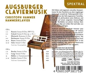 Produktbild: Augsburger Claviermusik