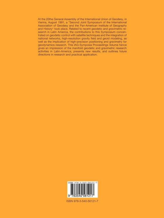 Produktbild: Recent Geodetic and Gravimetric Research in Latin America