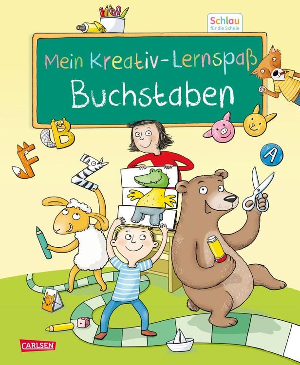 Produktbild: Schlau für die Schule: Mein Kreativ-Lernspaß: Buchstaben