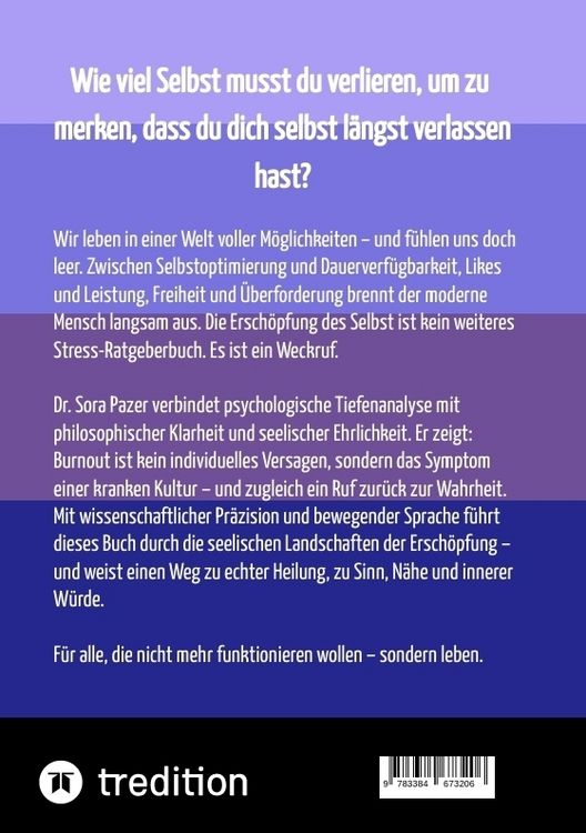 Produktbild: Die Ersch&ouml;pfung des Selbst