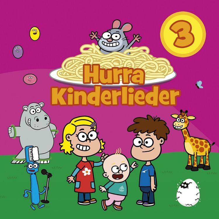 Produktbild: Hurra Kinderlieder / Hurra Kinderlieder 3
