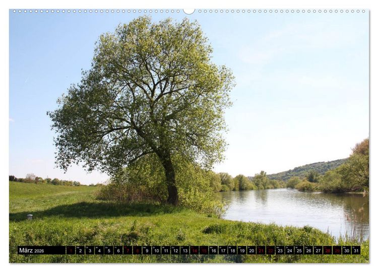 Produktbild: Die Nahe - der "Wilde Fluss" der Kelten (Wandkalender 2026 DIN A2 quer), CALVENDO Monatskalender