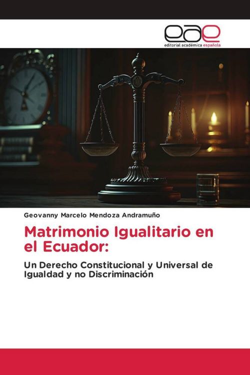 Produktbild: Matrimonio Igualitario en el Ecuador: