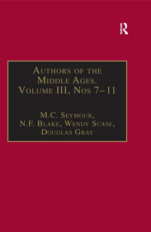 Produktbild: Authors of the Middle Ages, Volume III, Nos 7-11