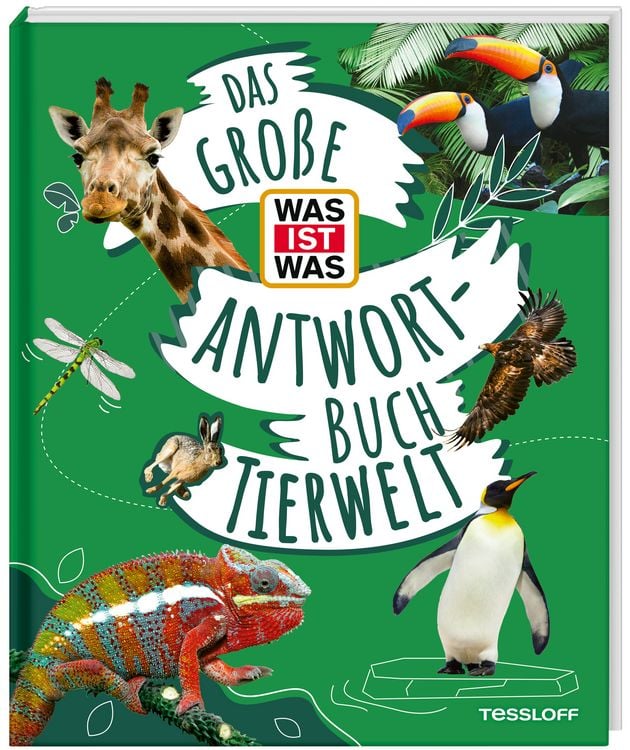 Produktbild: Das große WAS IST WAS Antwortbuch Tierwelt