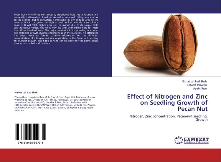 Produktbild: Effect of Nitrogen and Zinc on Seedling Growth of Pecan Nut