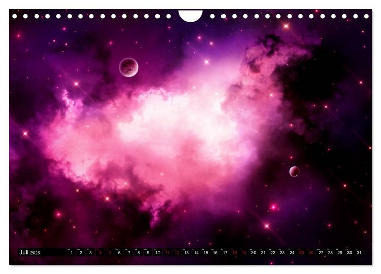 Produktbild: Sternenwelten (Wandkalender 2026 DIN A4 quer), CALVENDO Monatskalender