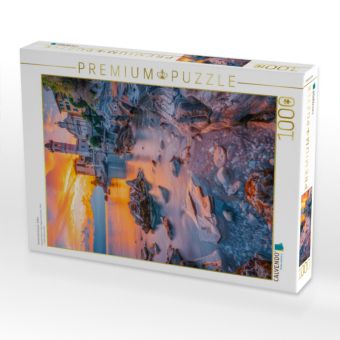 Produktbild: CALVENDO Puzzle Kanienchenstrand - Italien | 1000 Teile Lege-Gr&ouml;&szlig;e 64x48cm Foto-Puzzle f&uuml;r gl&uuml;ckliche Stunden