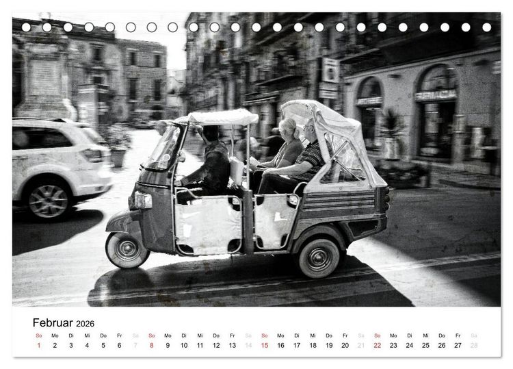 Produktbild: Silberstein portr&auml;tiert Palermo (Tischkalender 2026 DIN A5 quer), CALVENDO Monatskalender