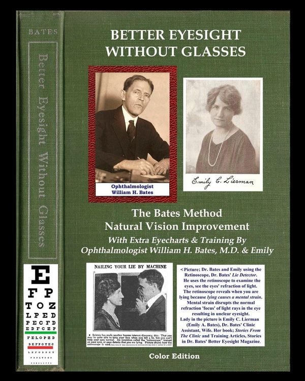 Produktbild: Better Eyesight Without Glasses - The Bates Method - Natural Vision Improvement