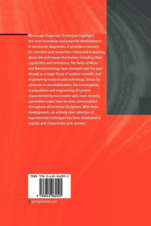 Produktbild: Microscale Diagnostic Techniques