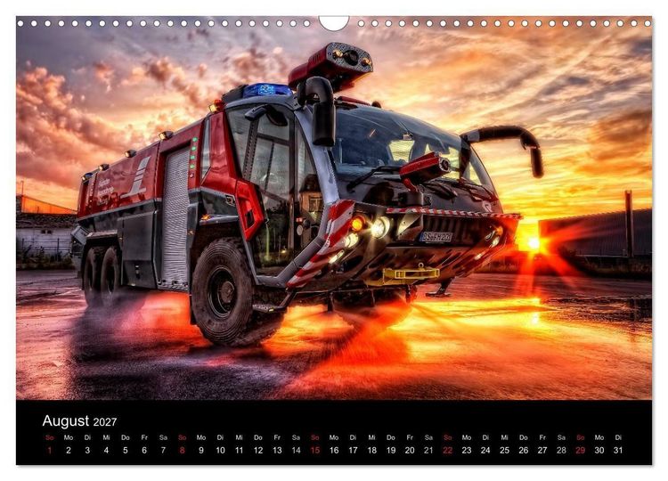 Produktbild: Einsatzfahrzeuge (Wandkalender 2027 DIN A3 quer), CALVENDO Monatskalender