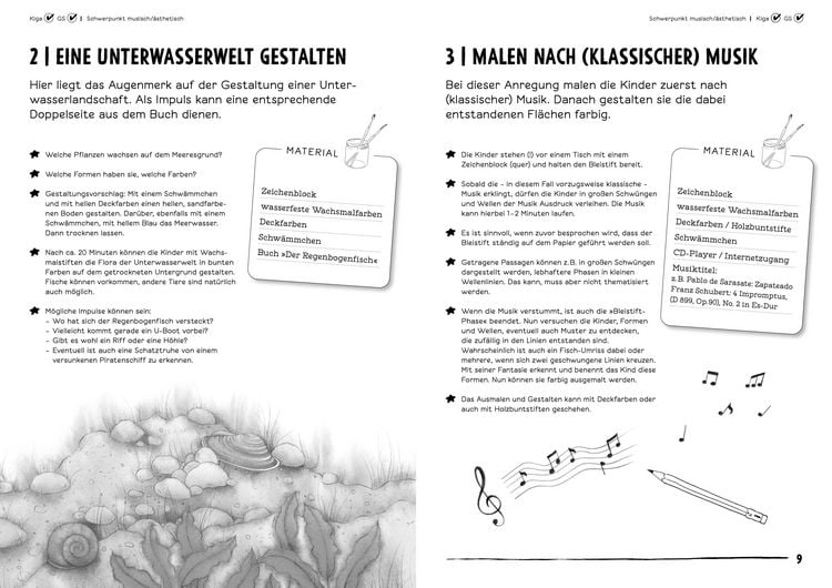 Produktbild: Das Regenbogenfisch-Begleitbuch