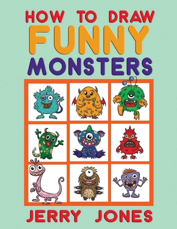 Produktbild: How To Draw Funny Monsters