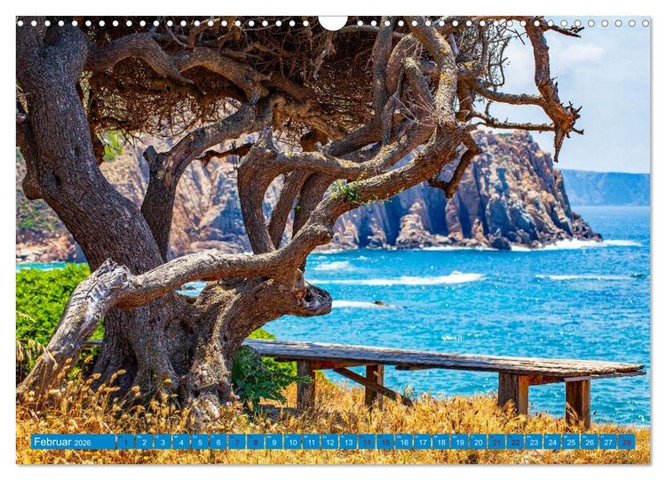 Produktbild: Sardinien Insel mit Meerblick (Wandkalender 2026 DIN A3 quer), CALVENDO Monatskalender