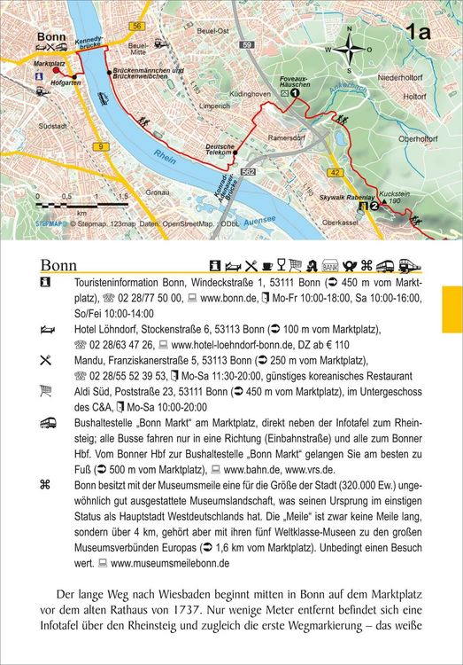 Produktbild: Rheinsteig von Bonn nach Wiesbaden