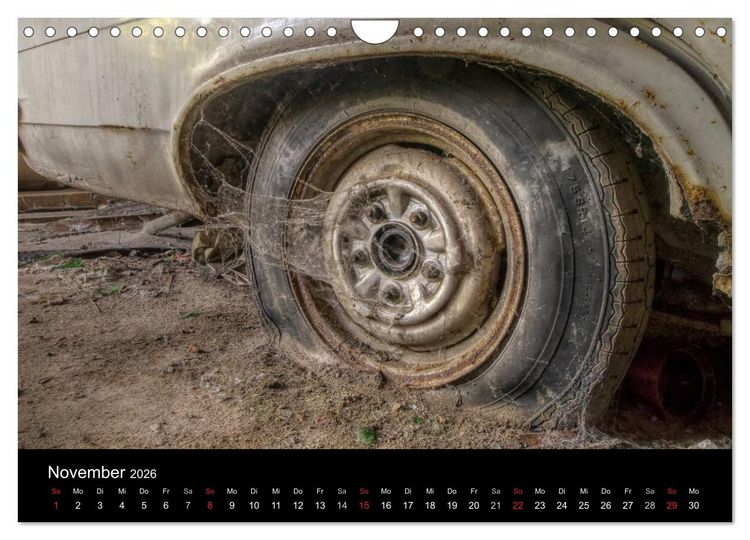 Produktbild: Rostlauben - vergessene Klassiker (Wandkalender 2026 DIN A4 quer), CALVENDO Monatskalender