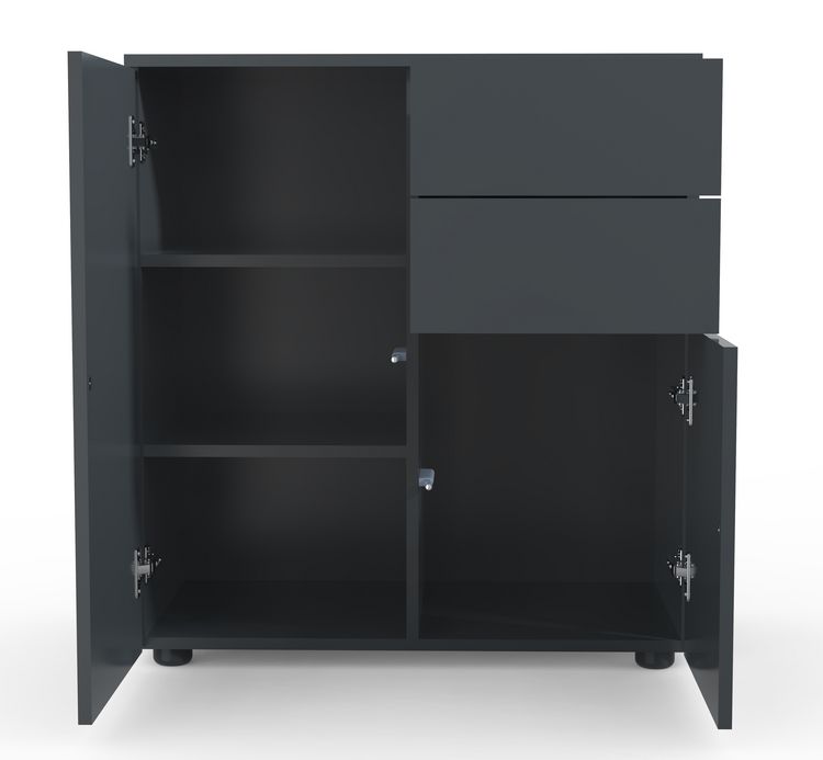 Produktbild: Holz Kommode Sideboard Anrichte Dalosa 4 Schublade