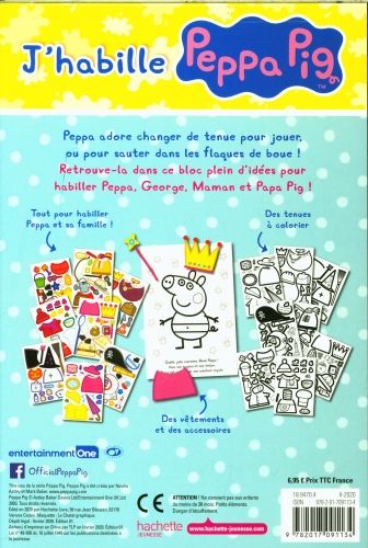 Produktbild: J'habille Peppa Pig : d&eacute;fil&eacute; magique