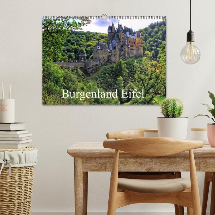 Produktbild: Burgenland Eifel (Wandkalender 2026 DIN A3 quer), CALVENDO Monatskalender