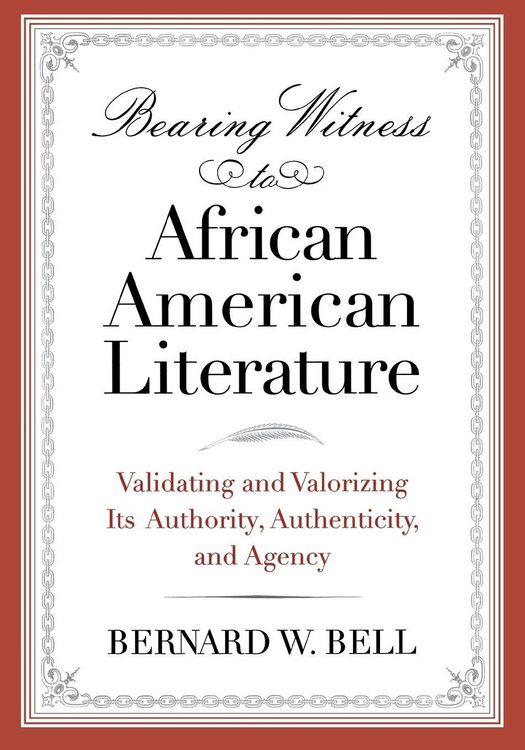 Produktbild: Bearing Witness to African American Literature