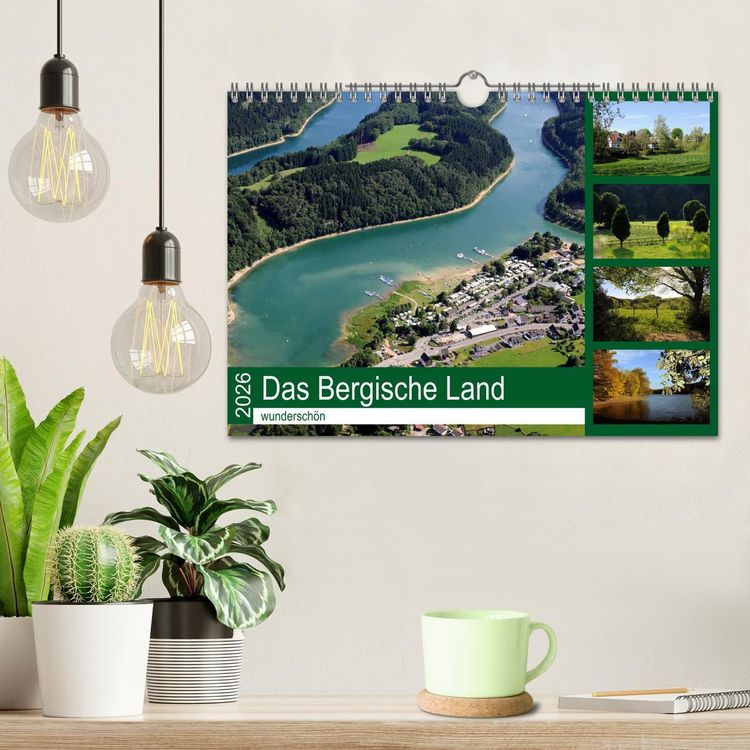 Produktbild: Das Bergische Land - wundersch&ouml;n (Wandkalender 2026 DIN A4 quer), CALVENDO Monatskalender