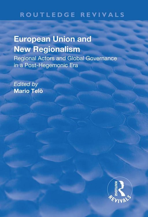 Produktbild: European Union and New Regionalism