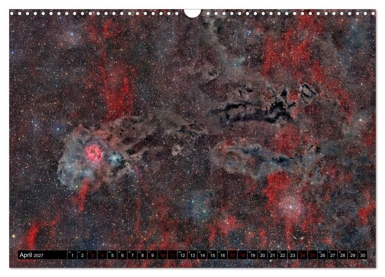 Produktbild: Deepsky XVII (Wandkalender 2027 DIN A3 quer), CALVENDO Monatskalender